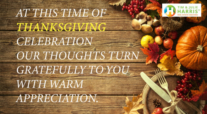 Happy Thanksgiving! | Tim and Julie Harris