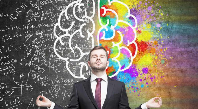 Businessman with both IQ and EQ