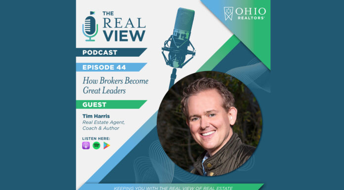 Tim Harris Featured Guest on Ohio REALTORS Podcast, The Real View