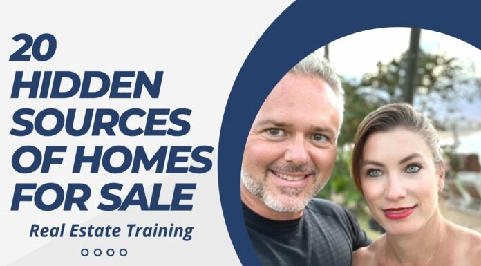 20 Hidden Sources Of Homes For Sale (3) | Real Estate Training