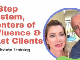 Real Estate Training | 5 Step System, Centers of Influence & Past Clients
