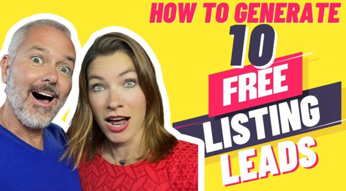 How to Generate 10 FREE Listing Leads Now! | Real Estate Training