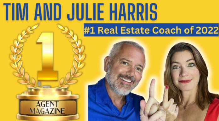 Tim and Julie Harris #1 Real Estate Coaches!