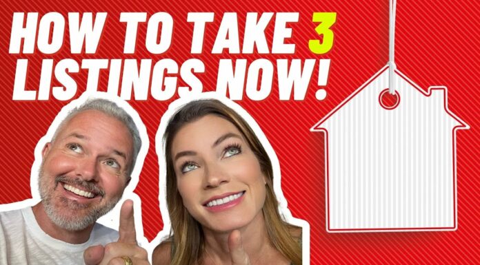 Real Estate Training & Coaching | How To Take 3 Listings NOW! (1)