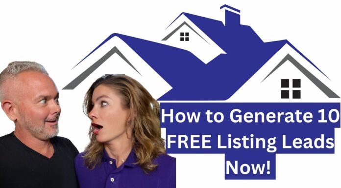 How to Generate 10 FREE Listing Leads Now! | Real Estate Training
