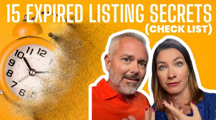 Real Estate Agents: 15 EXPIRED Listing Secrets (Check List)