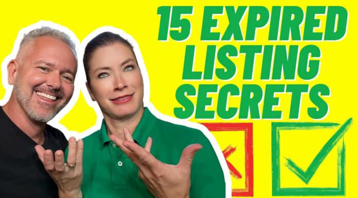 Real Estate Agents: 15 EXPIRED Listing Secrets (Check List) – Part 3