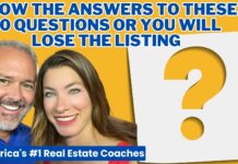 Know The Answers To These 10 Questions Or You Will Lose The Listing