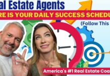 Real Estate Agents: Here Is Your DAILY Success Schedule (Follow This Plan)
