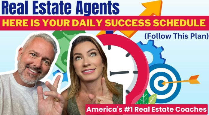 Real Estate Agents: Here Is Your DAILY Success Schedule (Follow This Plan)