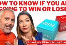 Real Estate Agents: How To KNOW If You Are Going To WIN or Lose