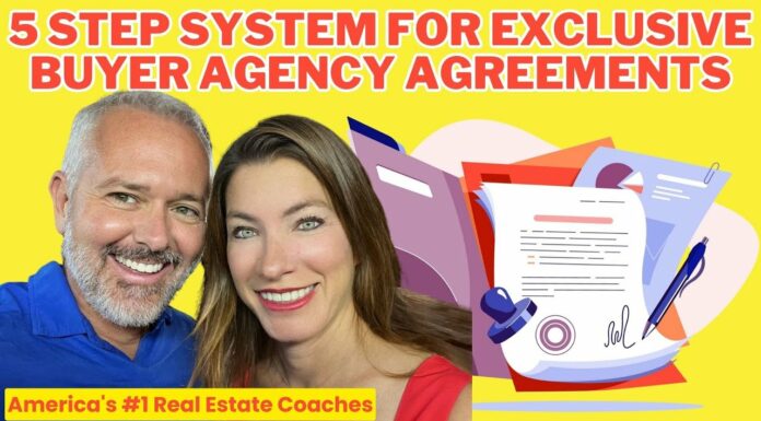 5 Step System For Exclusive Buyer Agency Agreements