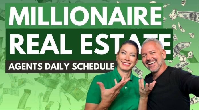 Millionaire Real Estate Agents Daily Schedule