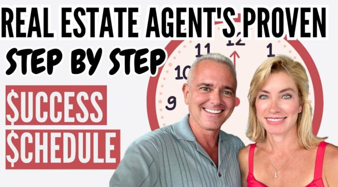 Real Estate Agent’s Proven Step By Step $uccess $chedule