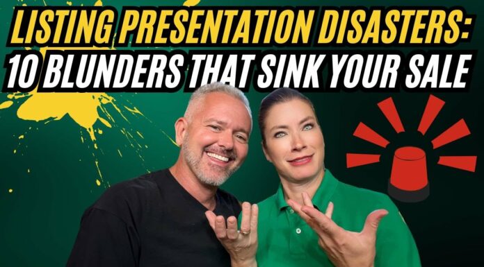 Listing Presentation Disasters: 10 Blunders That Sink Your Sale