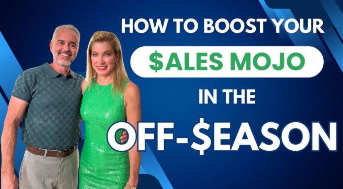 How To Boost Your $ales Mojo in the Off-$eason