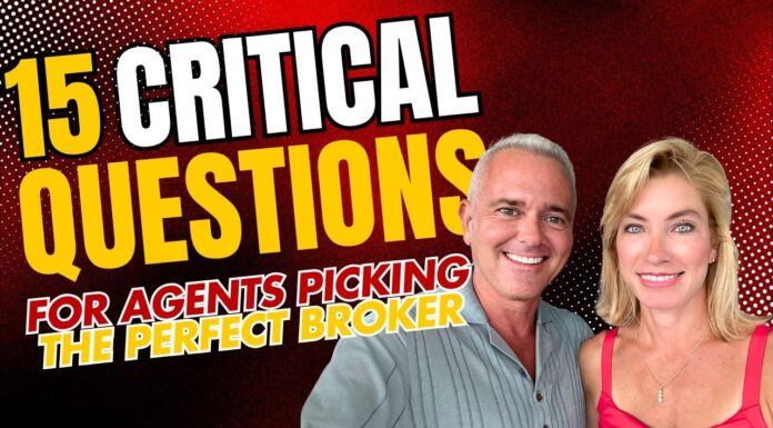 15 Critical Questions for Agents Picking the Perfect Broker
